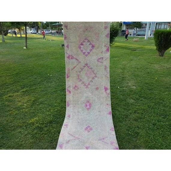 Vintage Turkish Runner Rug 2'7'' x 11'6''