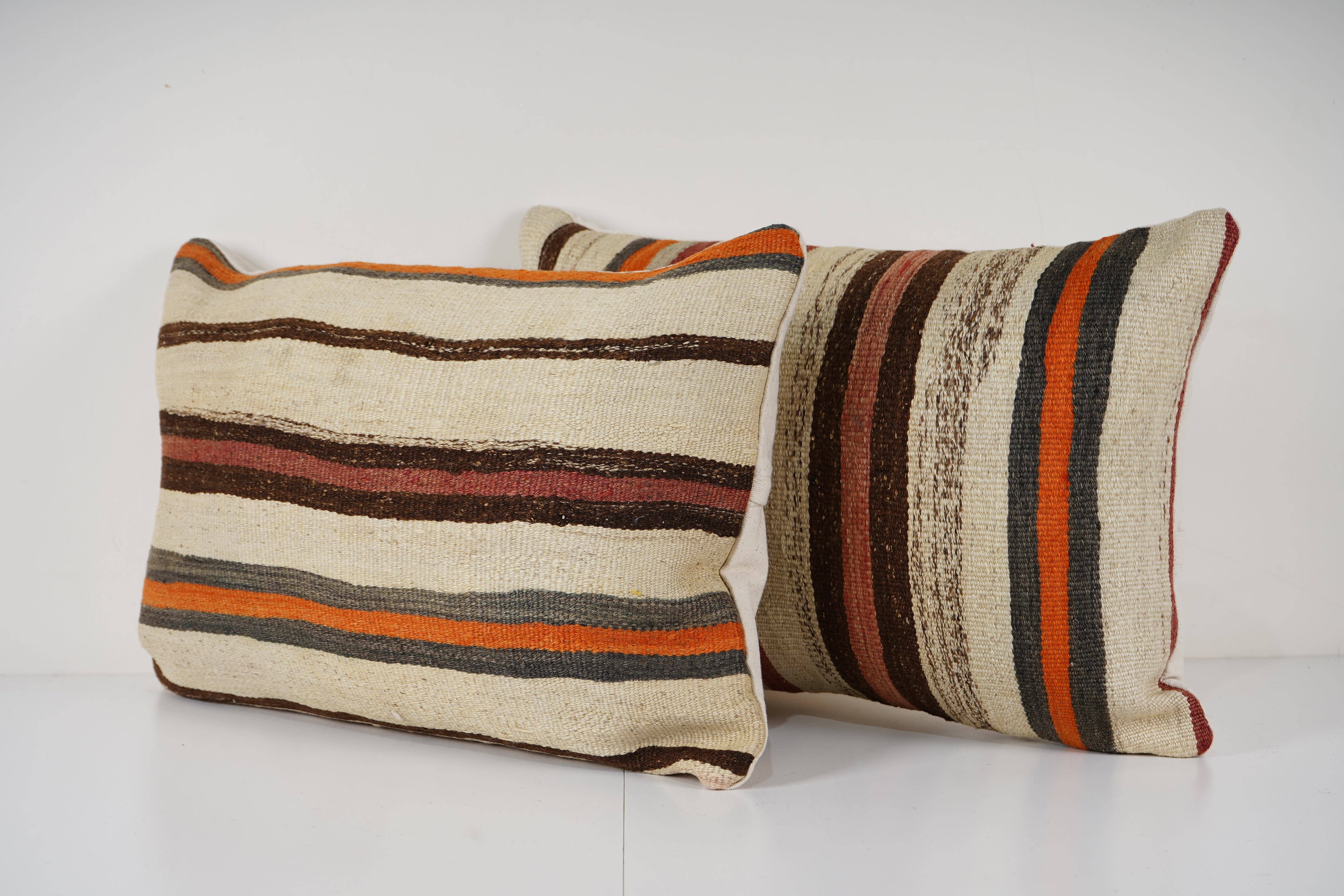 Kilim Pillow Cover Set of 2 | 16'' x 24''