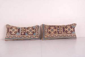 Rug Pillow Cover Set of 2 | 10'' x 20''