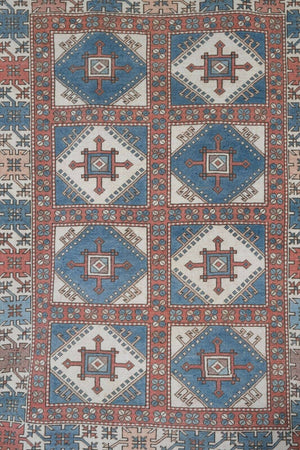 Vintage Oushak Rug 4'10'' x 7'
