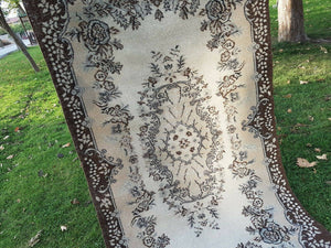 Vintage Turkish Anatolian Rug 3'10'' x 7'3''