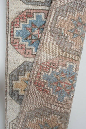 Vintage Turkish Anatolian Runner Rug 1'7'' x 8'4''