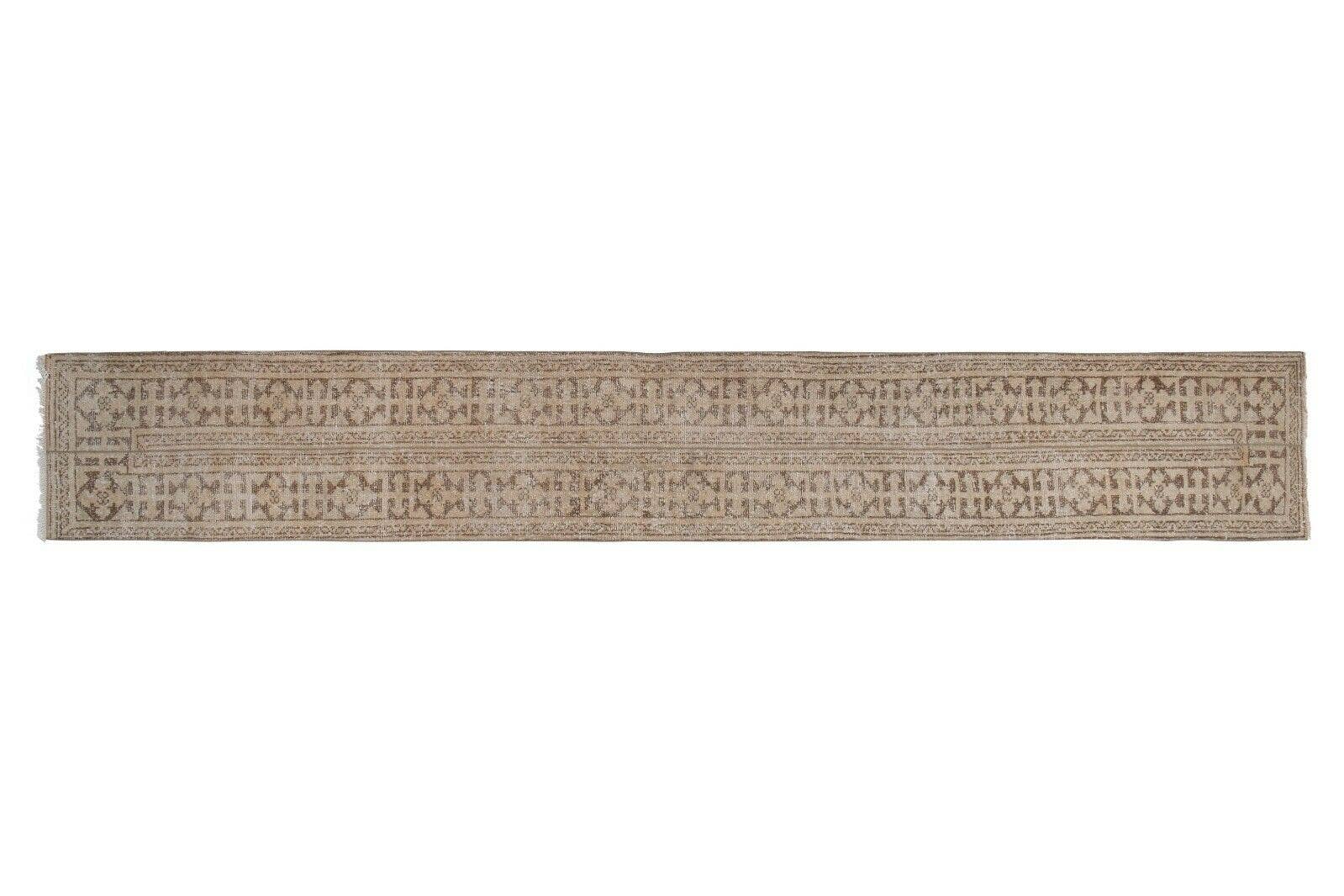 Vintage Oushak Runner 1'10'' x 12'3''