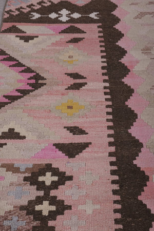 Vintage Turkish Runner Rug 2'4'' x 19'8''