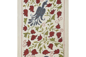 Swan Suzani Wall Hanging & Tablecloth | 20'' x 36''