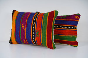 Kilim Pillow Cover Set of 2 | 13'' x 20''