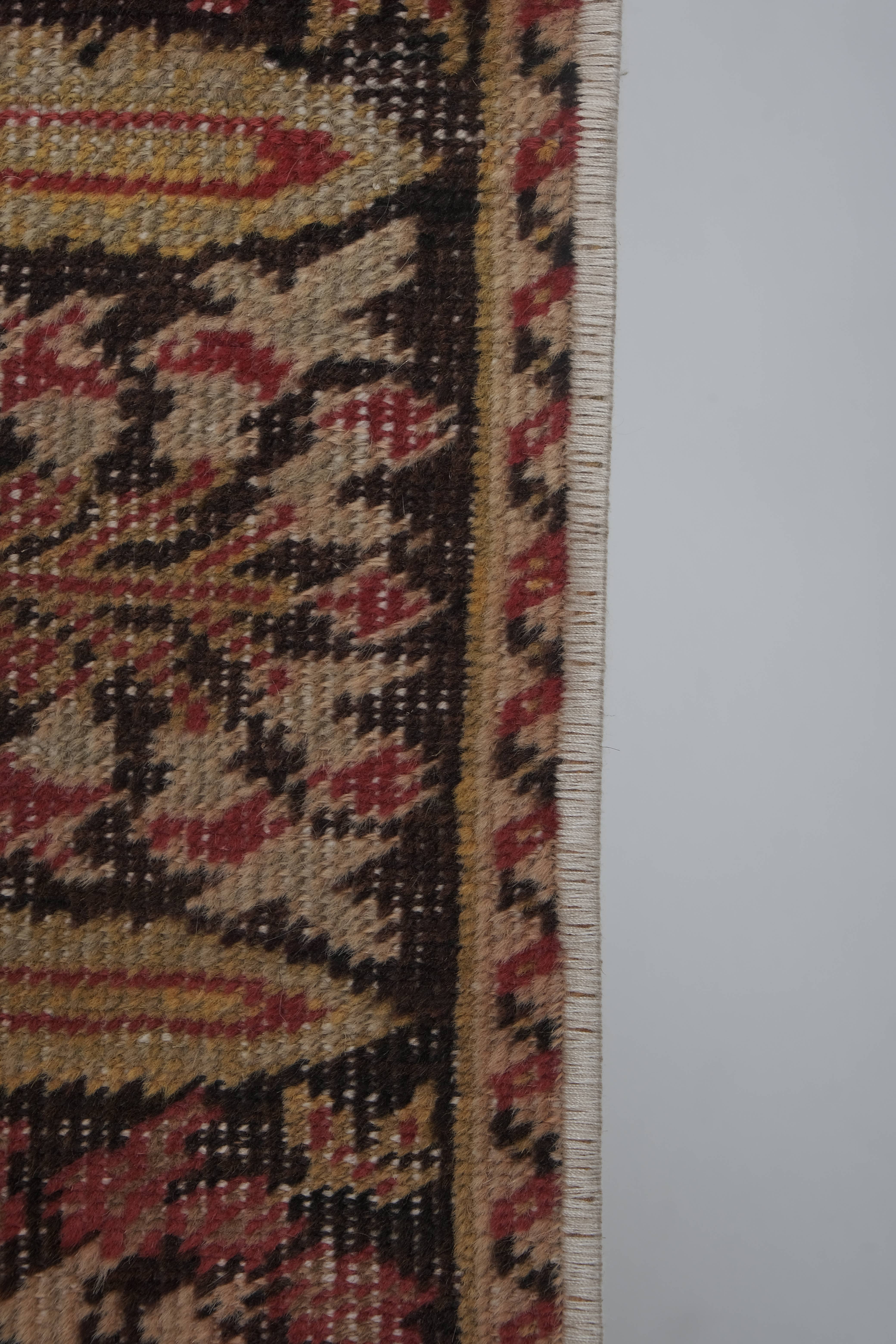 Vintage Turkish Rug 3'9'' x 6'