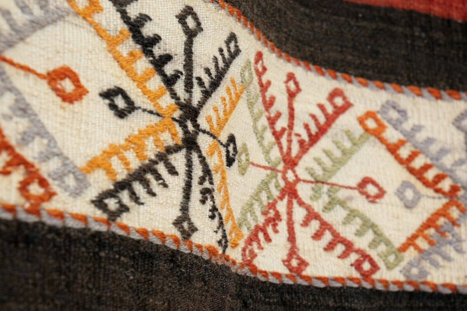 Vintage Turkish Kilim Runner 2'1'' x 7'4''