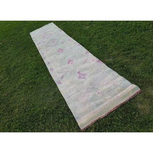 Vintage Turkish Runner Rug 2'7'' x 11'6''
