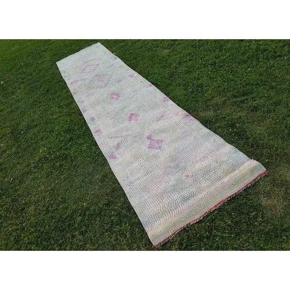 Vintage Turkish Runner Rug 2'7'' x 11'6''
