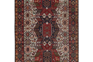 Vintage Soumac Kilim Rug 4' x 6'4''