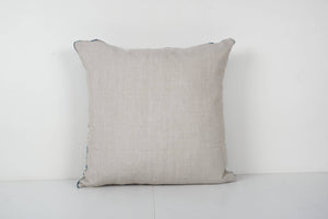 Silk Ikat Velvet Pillow Cover | 23'' x 23''