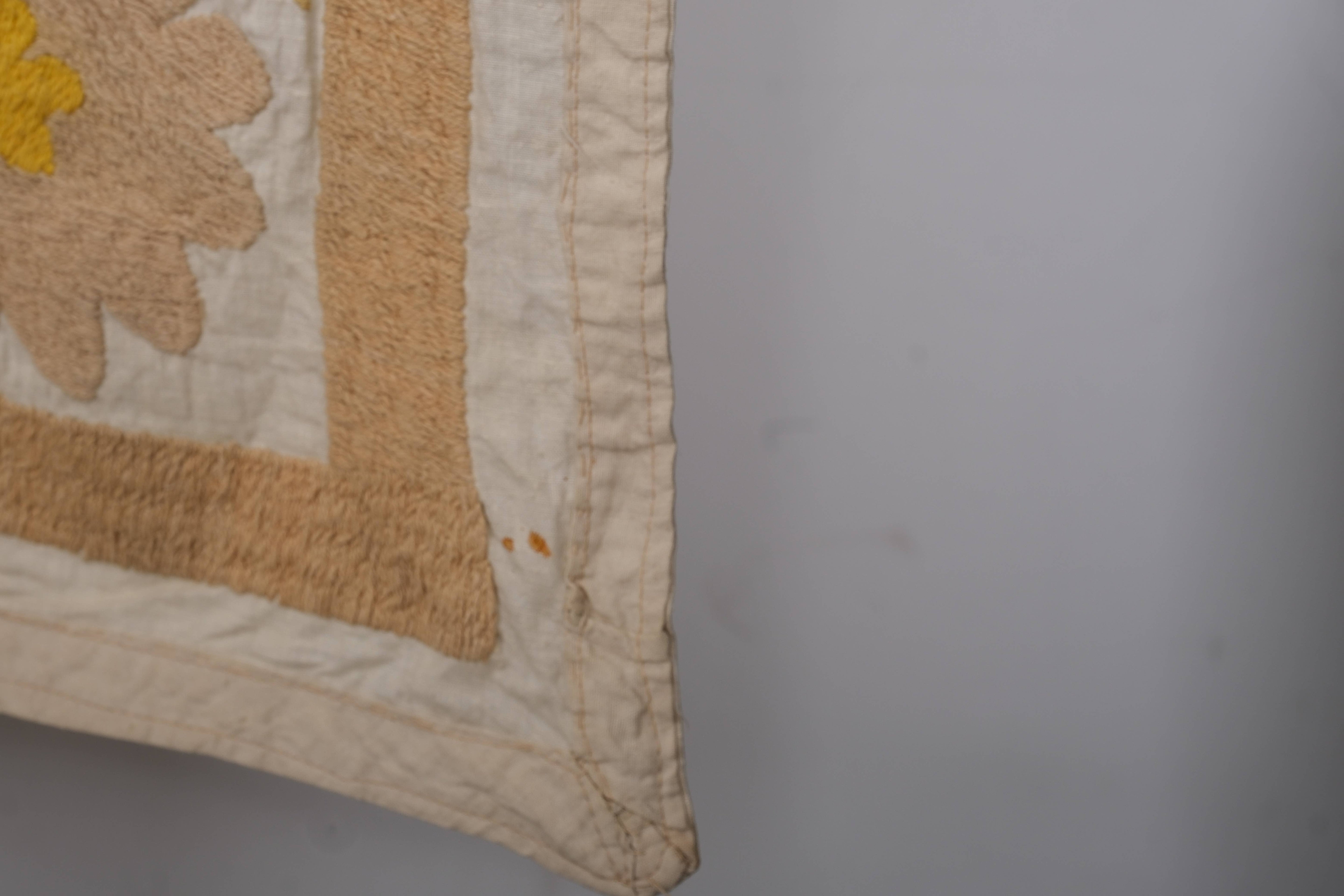 Suzani Wall Hanging & Bedspread | 5' x 5'