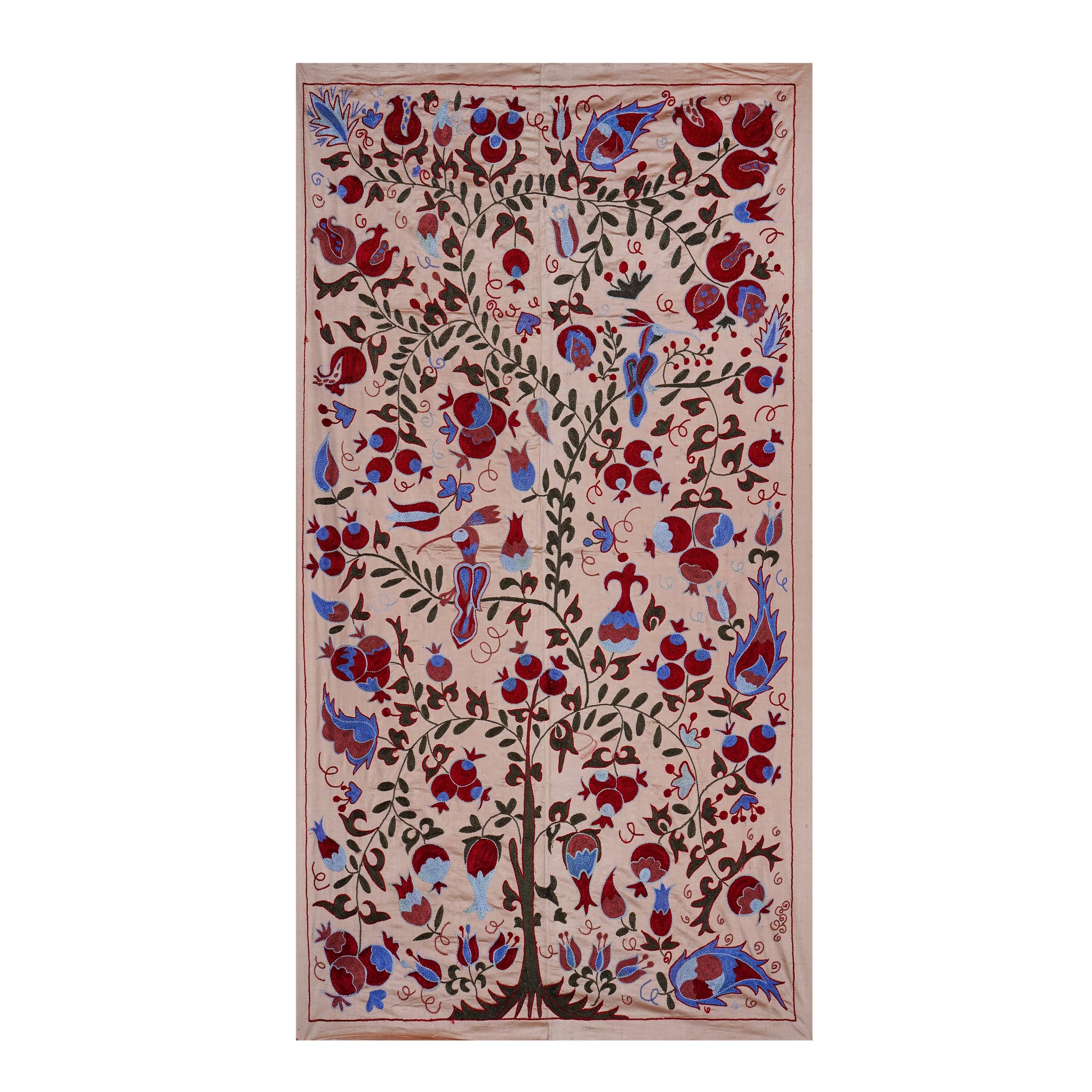 Suzani Wall Hanging & Bedspread | 3'5'' x 6'2''