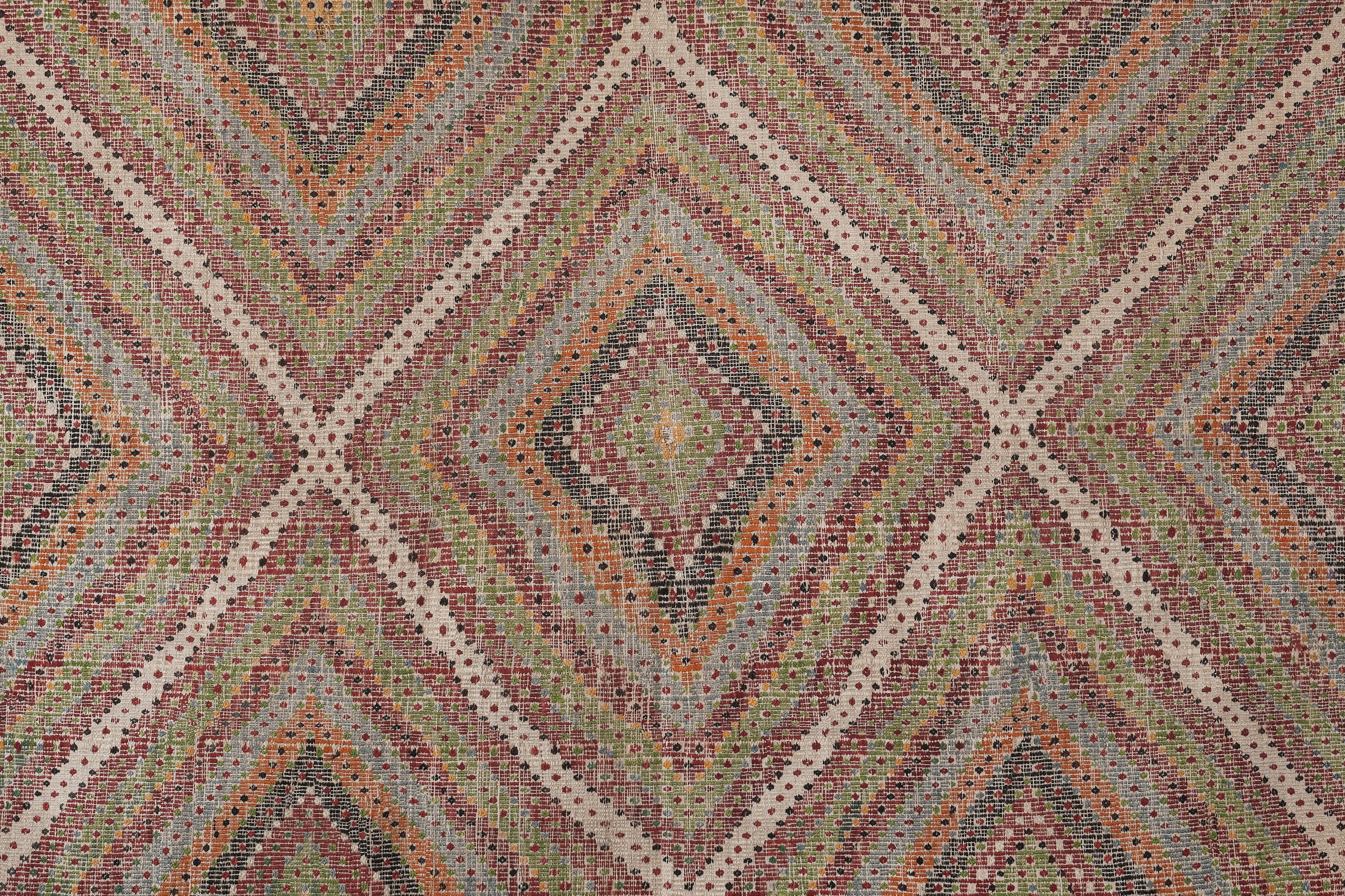 Vintage Turkish Kilim Rug 6'8'' x 10'4''