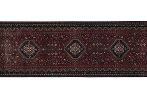 Vintage Turkish Runner Rug 2'7'' x 9'6''