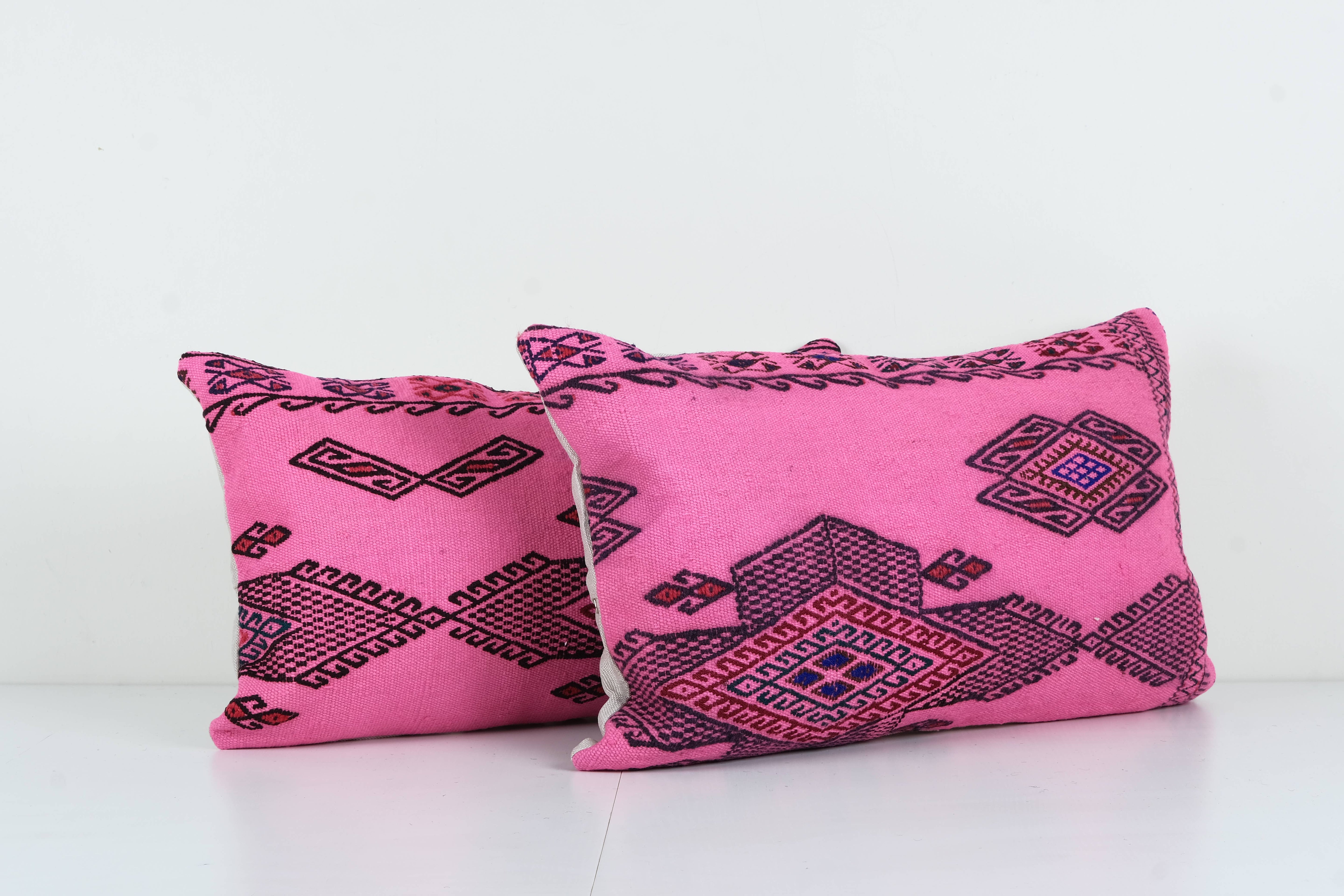 Kilim Pillow Cover Set of 2 | 14'' x 24''