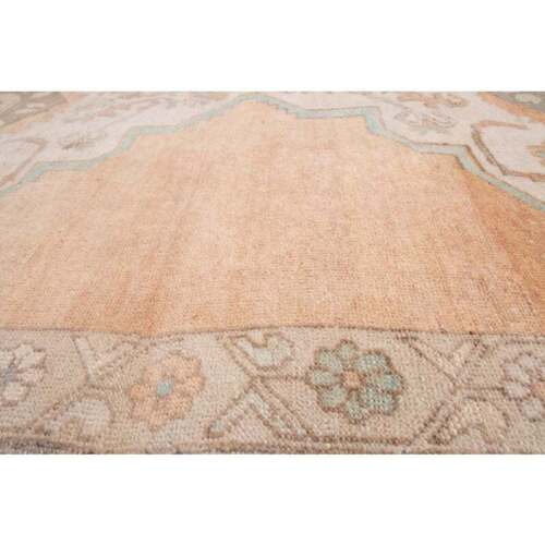 Vintage Turkish Karapinar Runner Rug 4'11'' x 10'3''