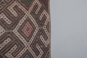Vintage Turkish Kilim Runner 2'4'' x 8'10''