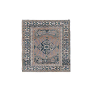 Vintage Oushak Rug 6' x 6'4''