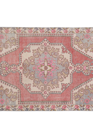 Vintage Turkish Rug 4'3'' x 7'