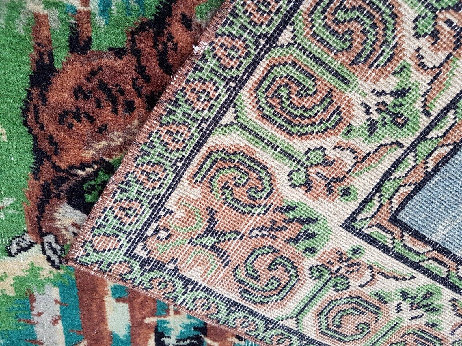 Vintage Turkish Rug 38'' x 52''