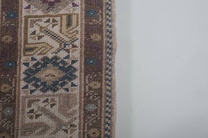 Vintage Oushak Rug 2'9'' x 5'1''