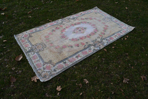 Vintage Turkish Rug 3'9'' x 6'11''