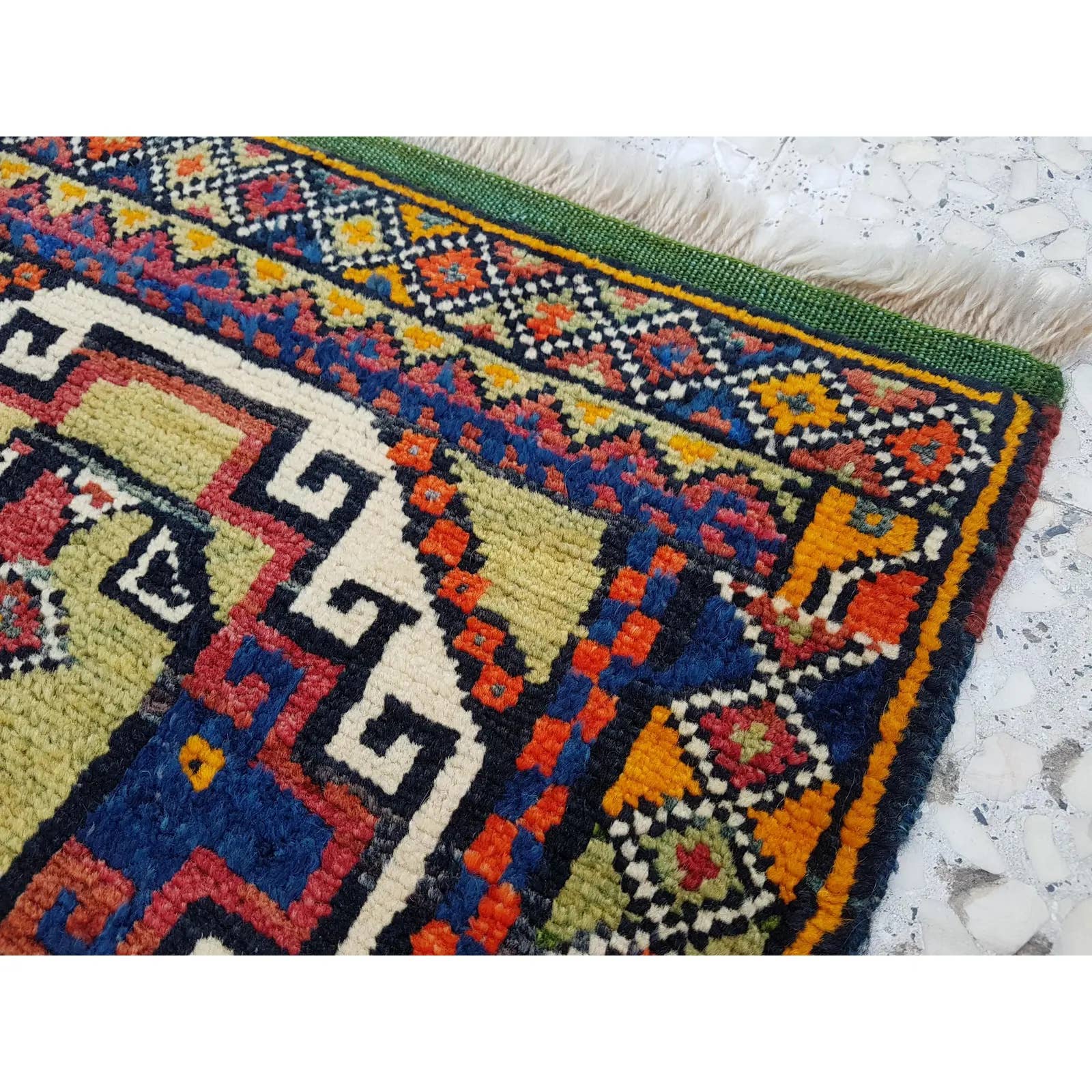 Vintage Yastik Rug 22'' x 39''
