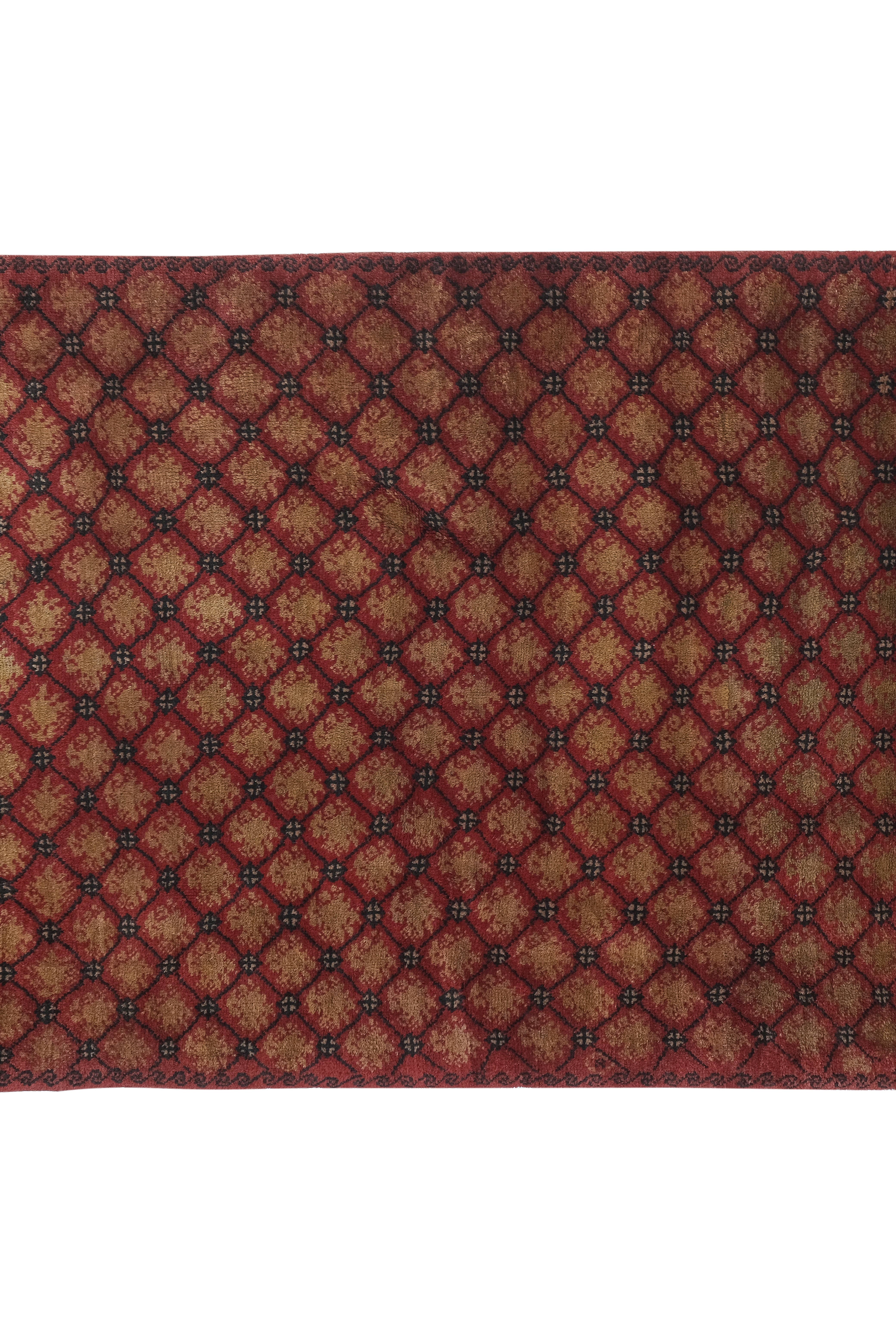 Vintage Turkish Tulu Rug 4'3'' x 5'7''