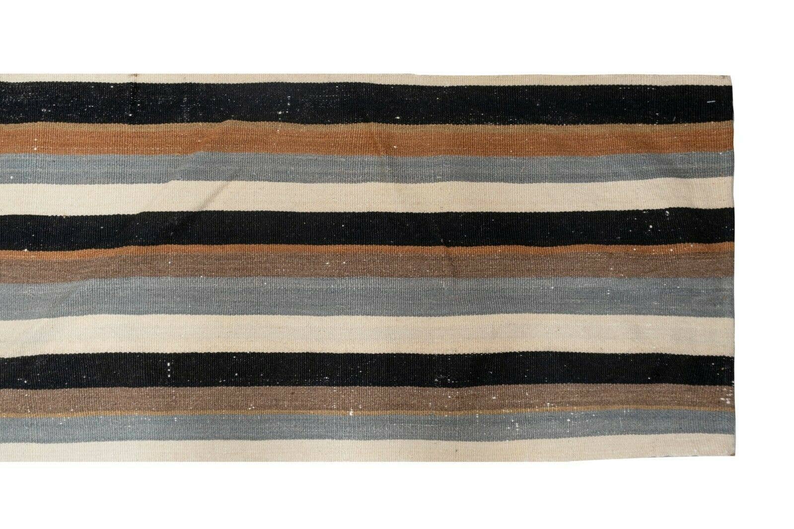 Vintage Turkish Kilim Runner 1'10'' x 25'3''