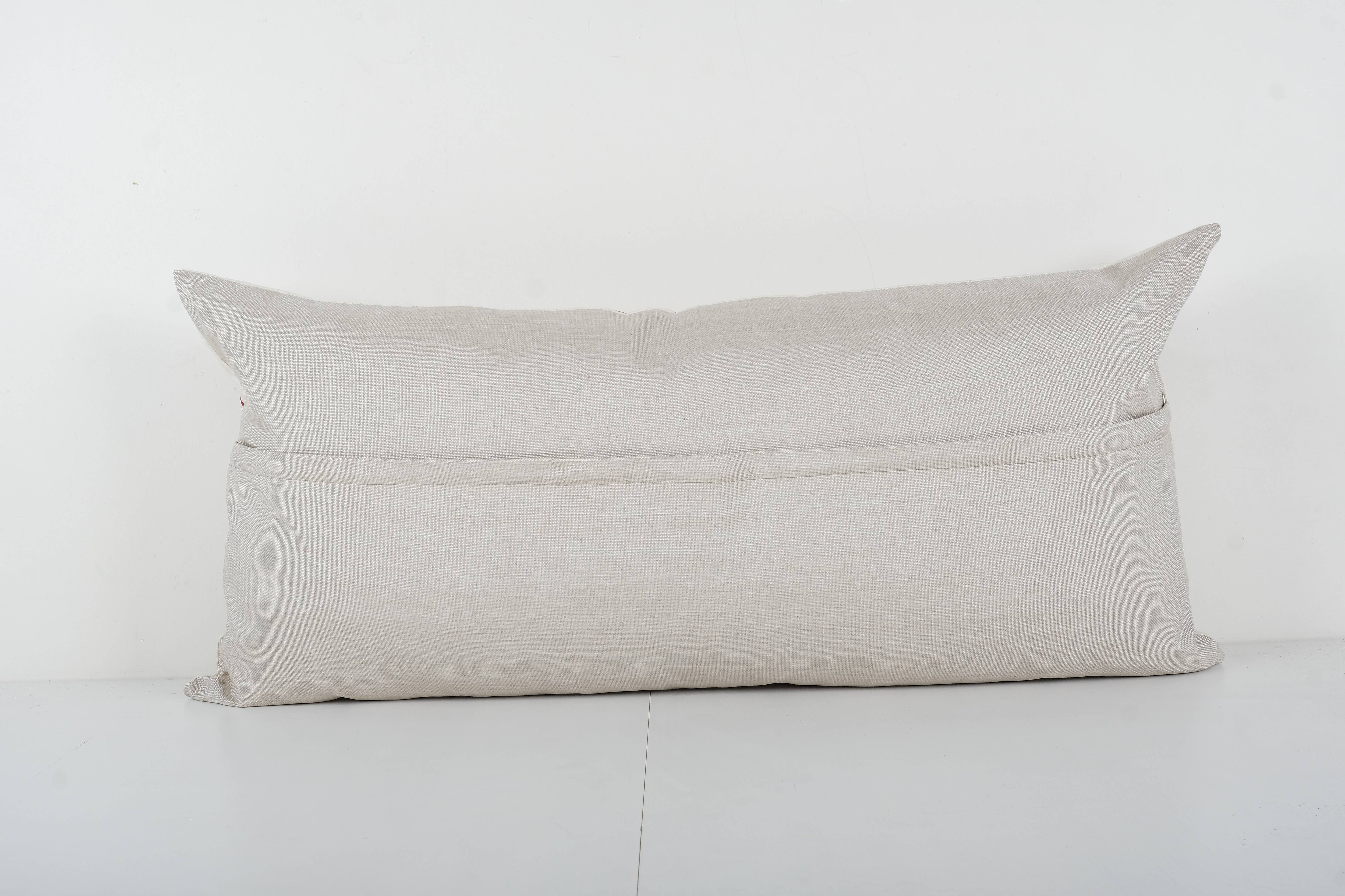 Bird Suzani Bedding Pillow Cover | 18'' x 38''