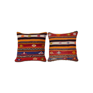 Kilim Pillow Cover Set of 2 | 20'' x 20''