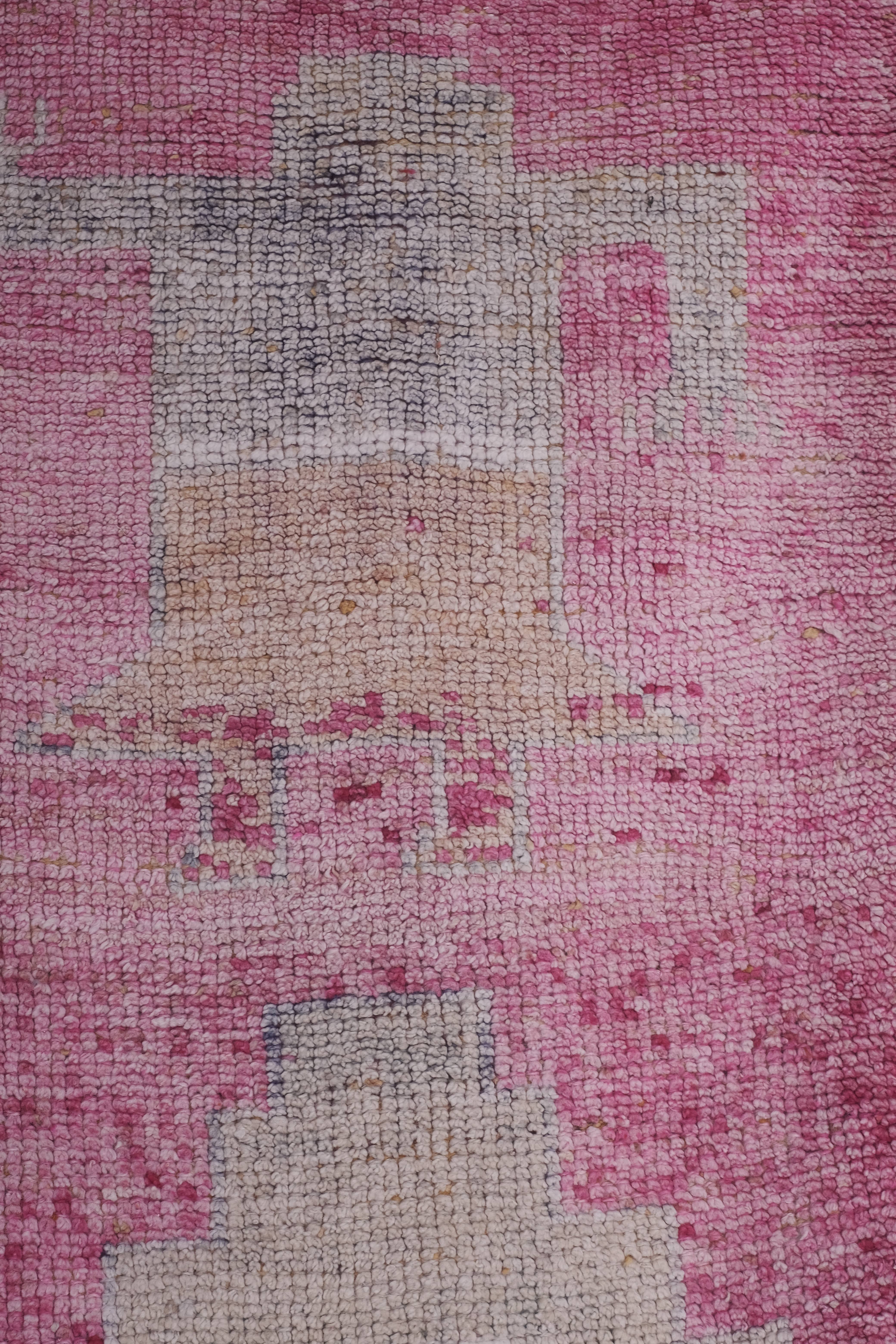 Vintage Herki Rug 3' x 9'10''