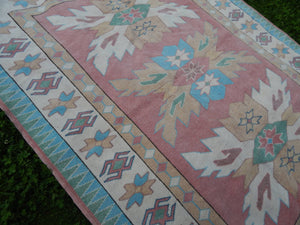 Vintage Oushak Rug 5'7'' x 7'1''