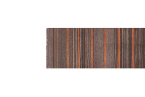 Vintage Turkish Kilim Runner 1'10'' x 11'2''