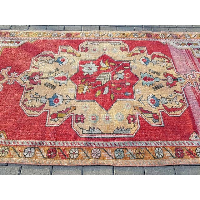 Vintage Turkish Rug 4'8'' x 8'11''