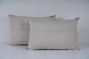 Uzbek Roller Printed Pillow Cover Set of 2 | 16'' x 22''
