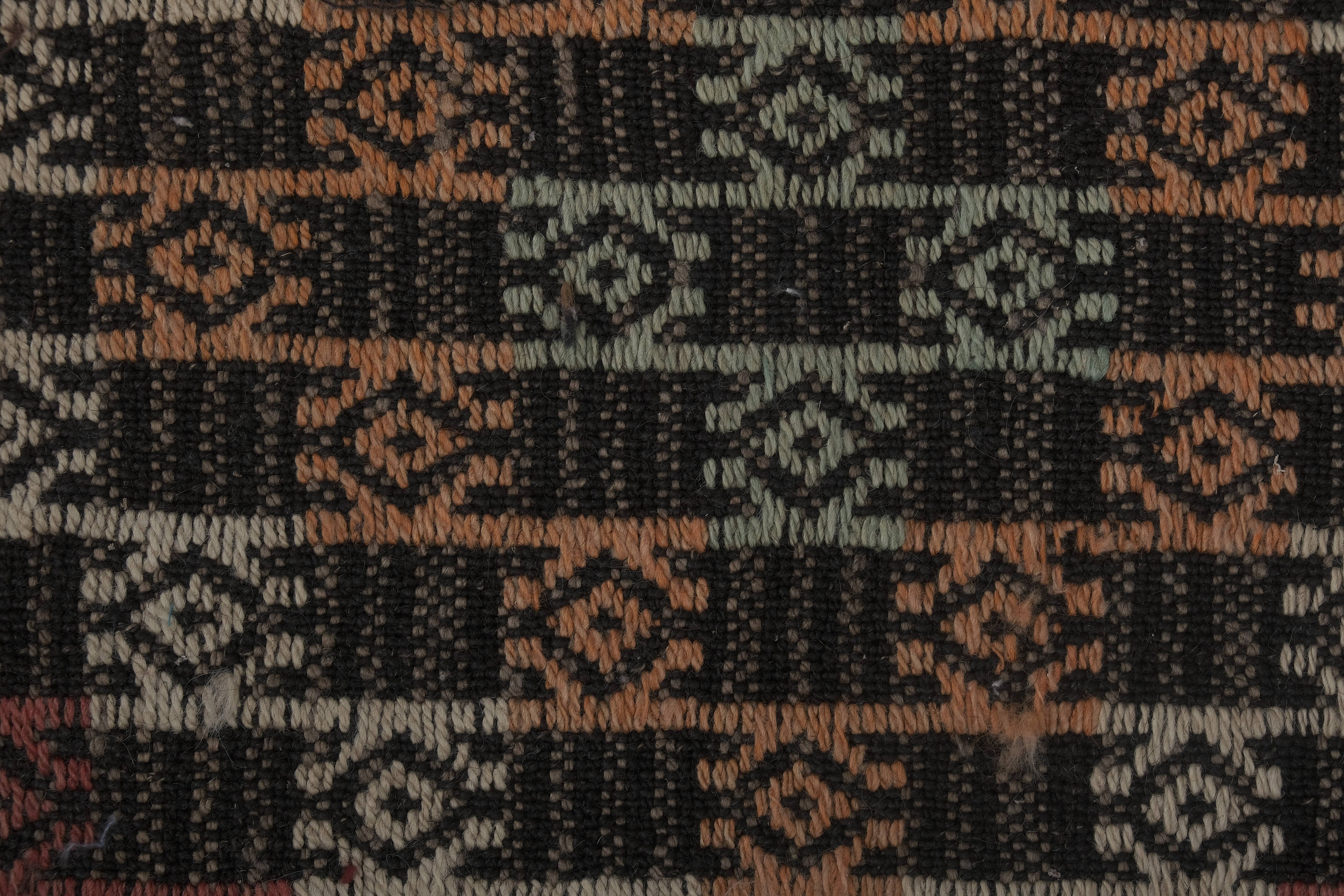 Vintage Kilim Runner 2'2'' x 15'11''