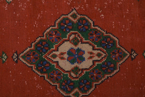 Vintage Turkish Runner Rug 3' x 21'8''