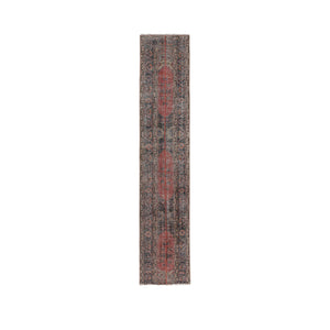 Vintage Turkish Runner Rug 2'2'' x 11'8''