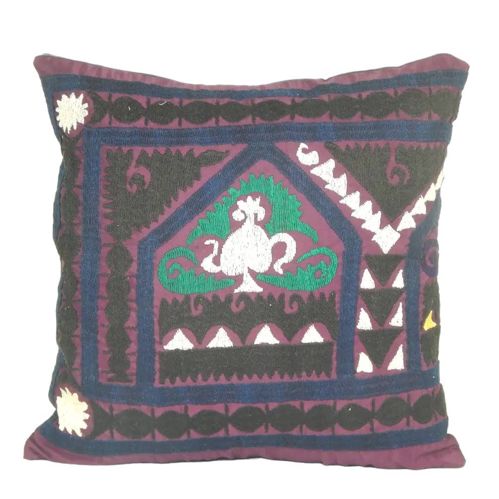 Suzani Pillow Cover | 18'' x 18''