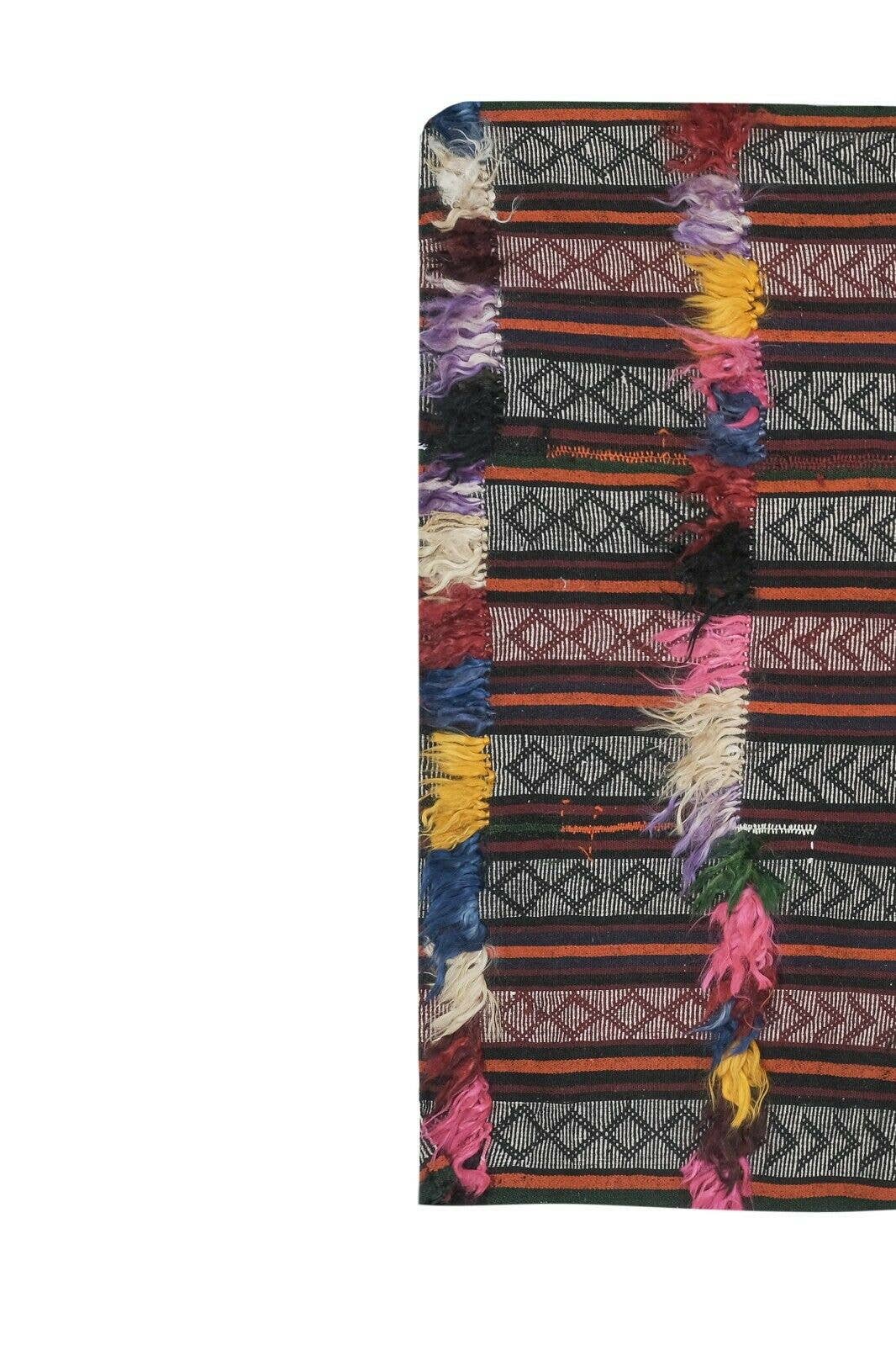 Vintage Turkish Kilim Rug 3'7'' x 5'2''