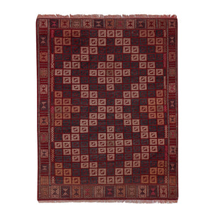 Vintage Turkish Kilim Rug 4'9'' x 6'9''