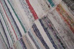 Vintage Turkish Kilim Rug 8'1'' x 10'5''