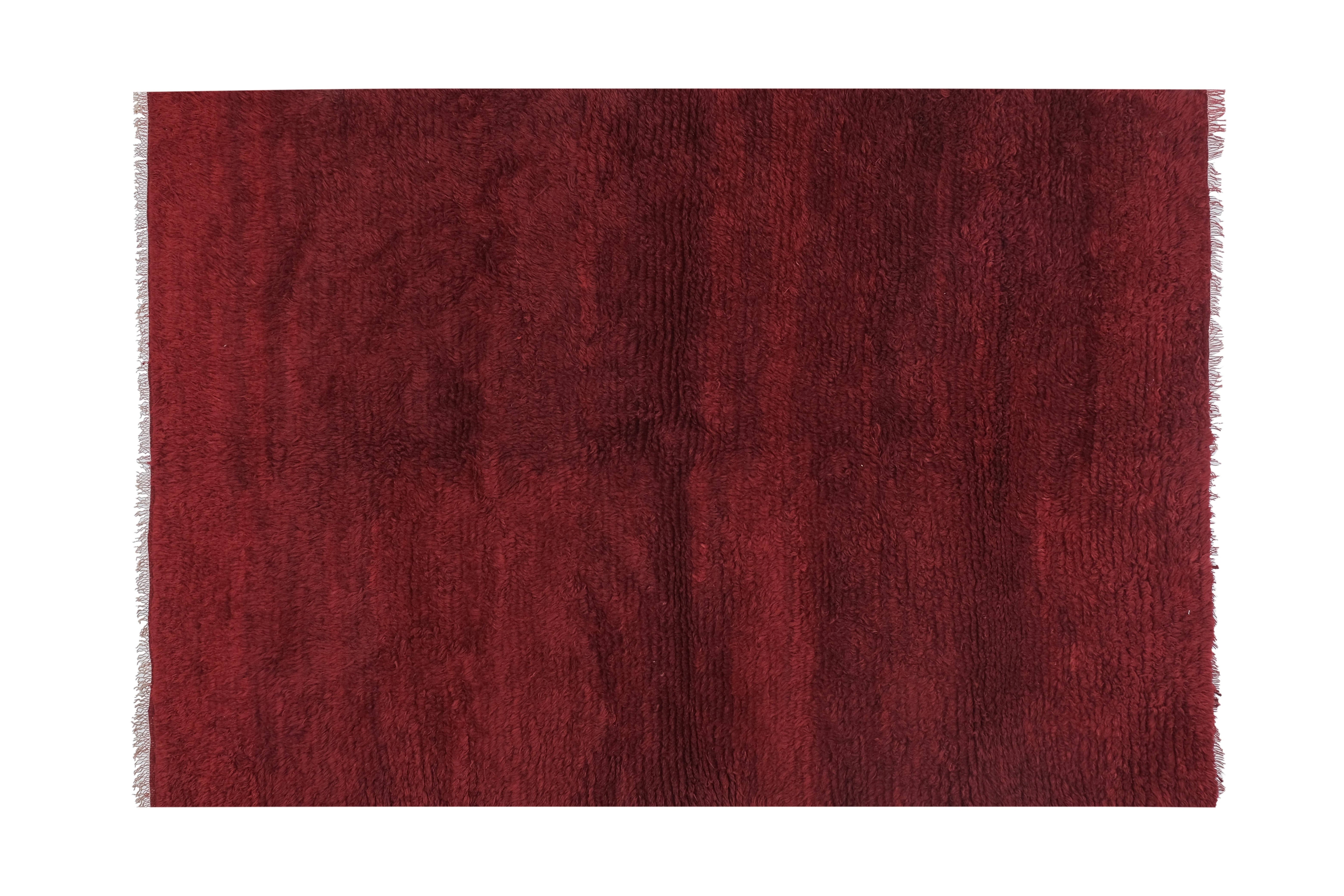 Vintage Turkish Tulu Rug 5'6'' x 7'11''