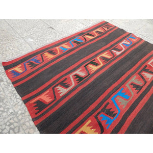 Vintage Turkish Kilim Runner 3'6'' x 9'6''