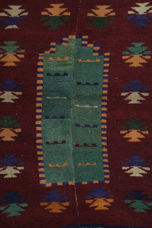 Vintage Turkish Tulu Rug 3'5'' x 5'2''