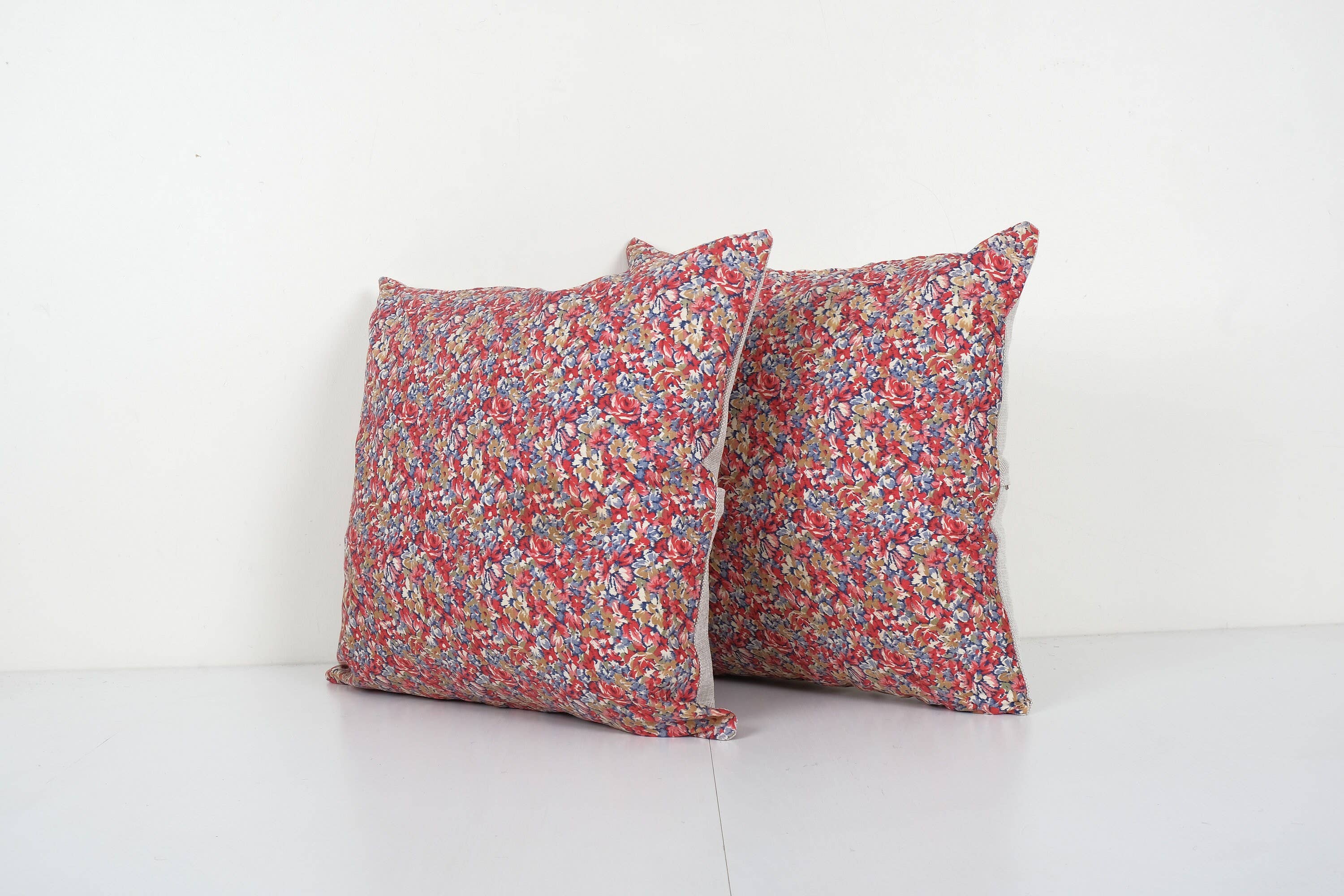 Uzbek Roller Printed Pillow Cover Set of 2 | 18'' x 18''