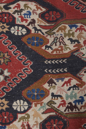 Vintage Soumac Rug 3'10'' x 6'5''